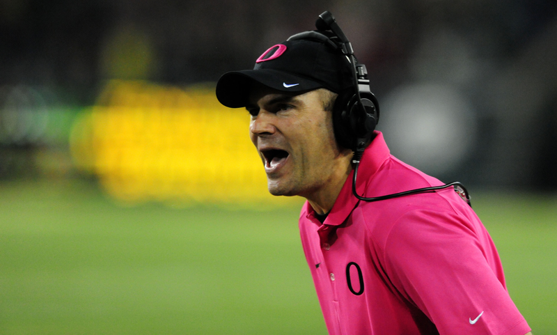 Illustration for article titled Check Out Oregon's Pink Uniform Schemes
